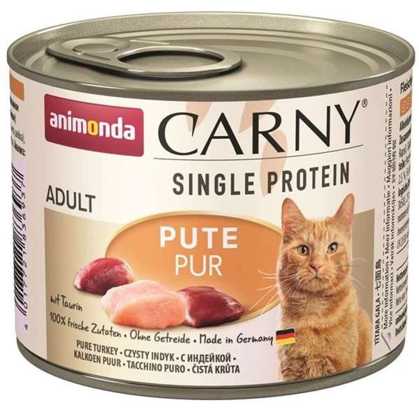 Animonda Cat Carny Adult Single Protein Pute pur 200 g oder 400g