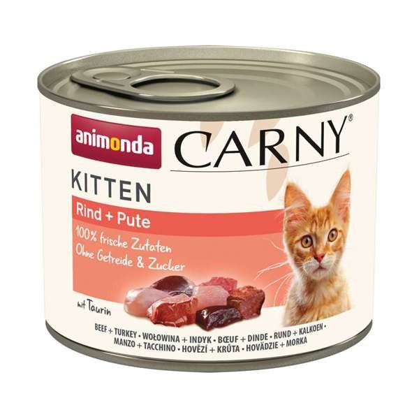 Animonda Cat Carny Kitten Rind & Pute 200 g oder 400 g