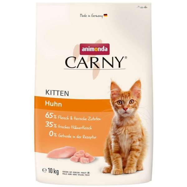 Animonda Cat Carny Kitten mit Huhn 1,75 kg oder 10 kg (SPARTIPP: unsere Staffelpreise)