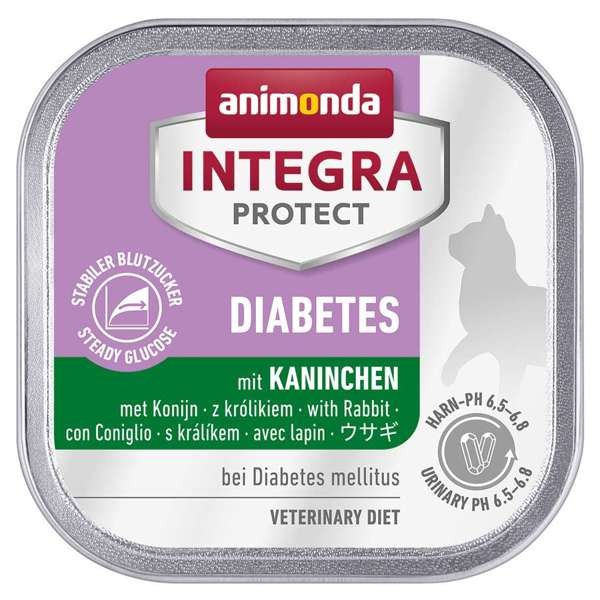 Animonda Cat Integra Protect Adult Diabetes mit Kaninchen 16 x 100 g