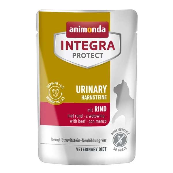 Animonda Cat Integra Protect Adult Urinary Struvit mit Rind 24 x 85 g