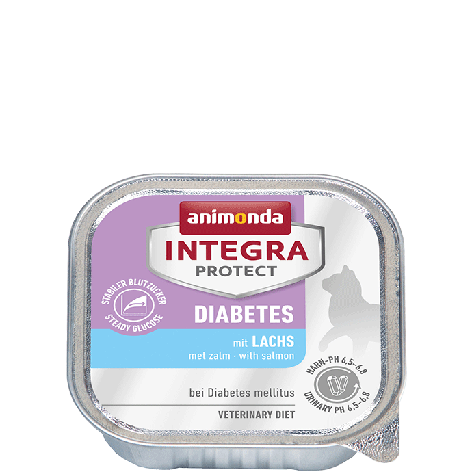 Animonda Cat Integra Protect Diabetes Adult mit Lachs 16 x 100 g
