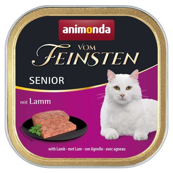 Animonda Cat Vom Feinsten Senior Pastete mit Lamm 32 x 100 g