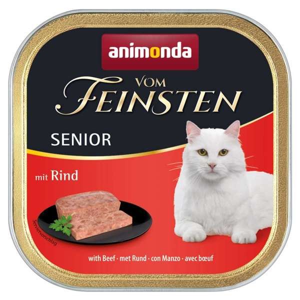 Animonda Cat Vom Feinsten Senior Pastete mit Rind 32 x 100 g