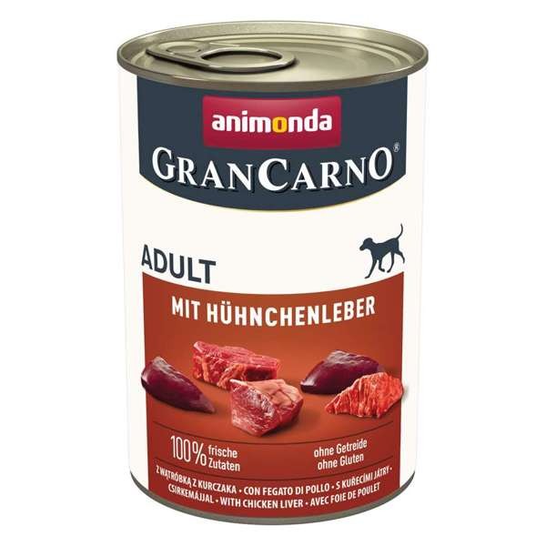 Animonda Dog GranCarno Adult Hühnchenleber 12 x 400 g