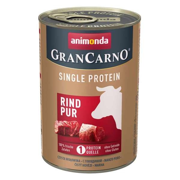 Animonda Dog GranCarno Adult Single Protein Rind pur 6 x 400 g