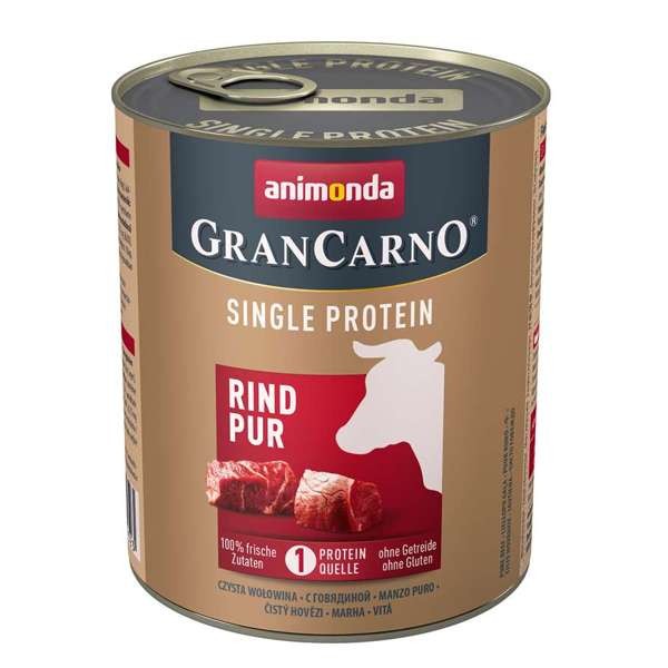 Animonda Dog GranCarno Adult Single Protein Rind pur 6 x 800 g