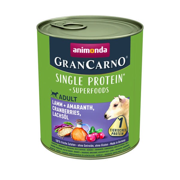 Animonda Dog GranCarno Adult Superfoods Lamm & Amaranth 6 x 800 g