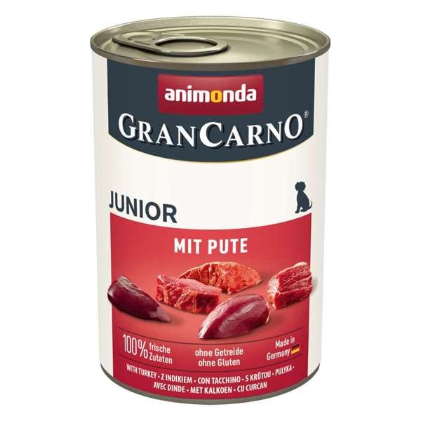Animonda Dog GranCarno Junior Pute 12 x 400 g