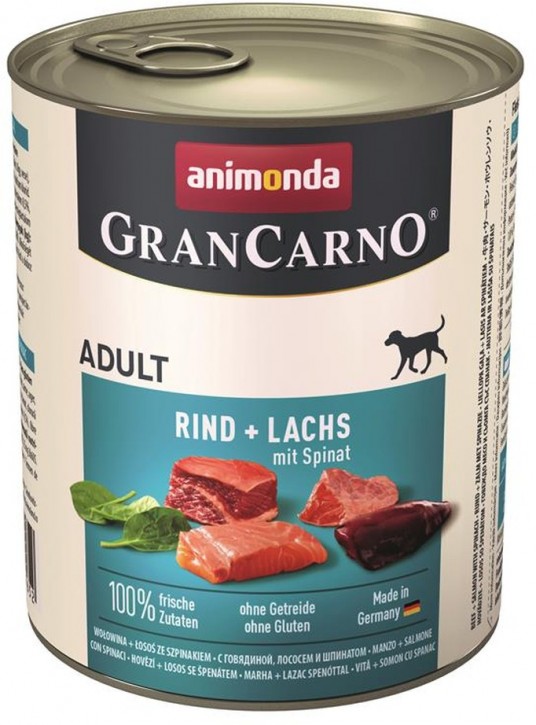 Animonda Dog Gran Carno Original Adult Rind und Lachs 6 x 800 g