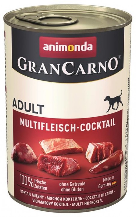 Animonda Dog GranCarno Adult Multifleisch-Cocktail 12 x 400 g