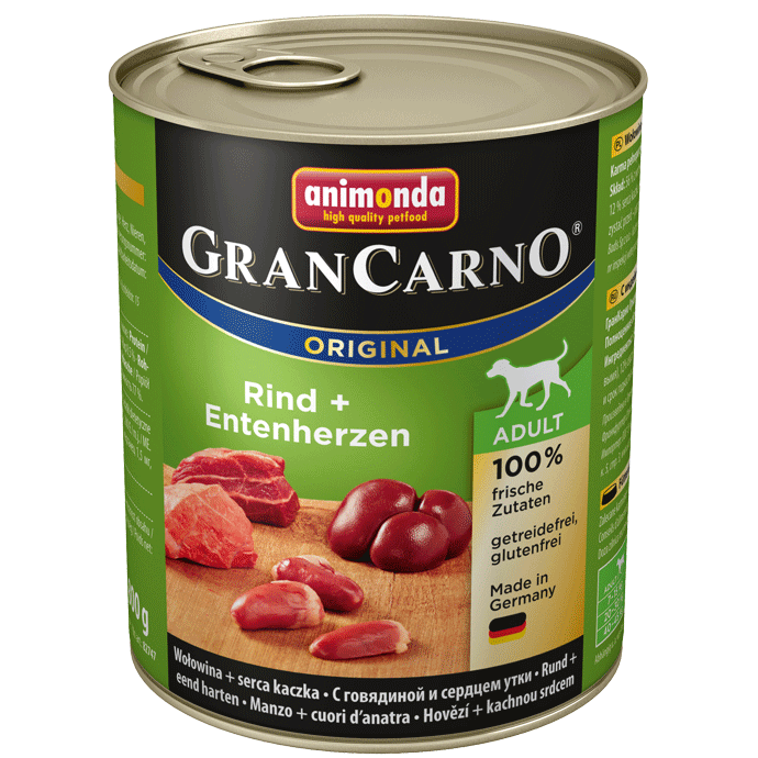 Animonda Dog Gran Carno Original Adult Pute und Ente 6 x 800 g