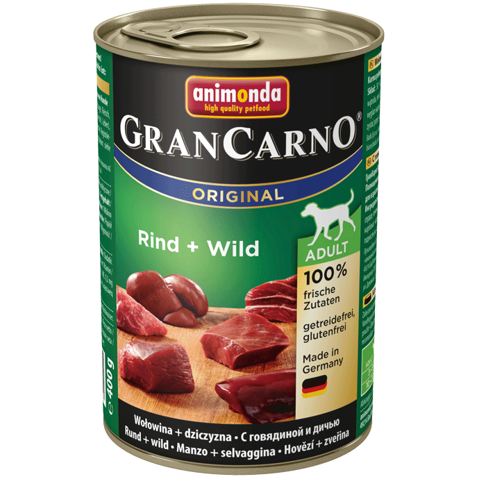 Animonda Dog Gran Carno Original Adult Rind und Wild 400 g