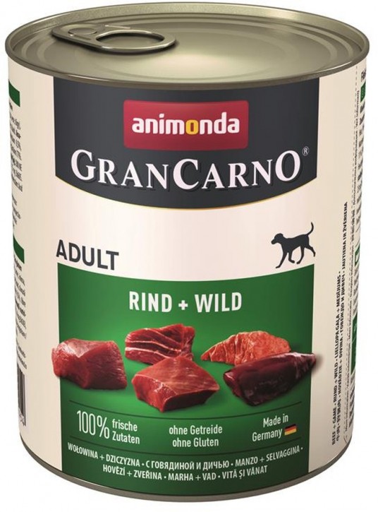 Animonda Dog Gran Carno Original Adult Rind und Wild 6 x 800 g
