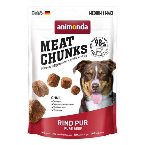 Animonda Dog Meat Chunks Rind pur 6 x 80 g