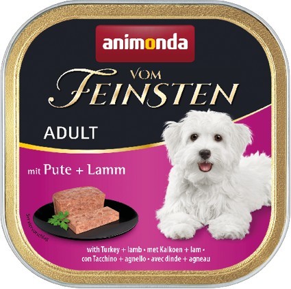 Animonda Dog vom Feinsten Adult mit Pute & Lamm 22 x 150 g