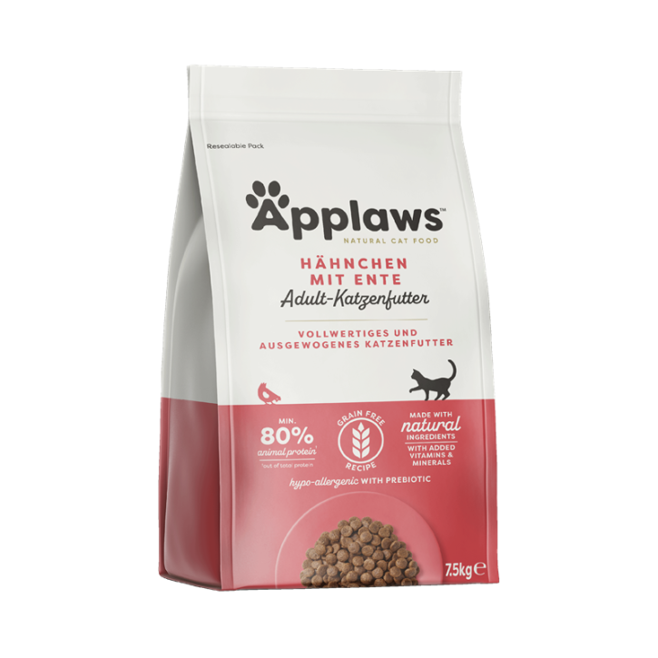 Applaws Cat Adult Huhn & Ente 2 kg oder 7,5 kg (SPARTIPP: unsere Staffelpreise)