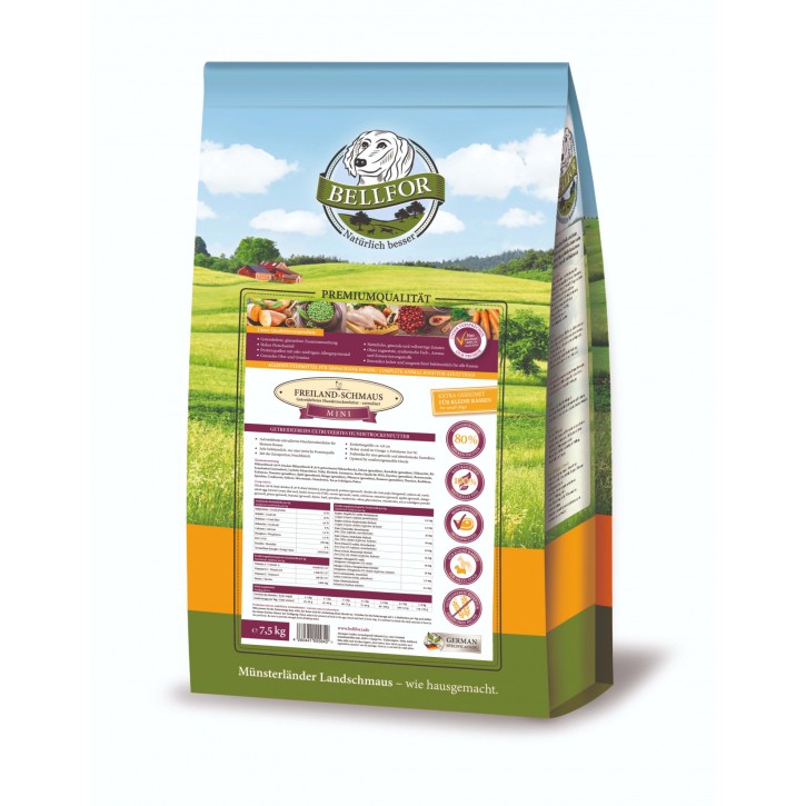 Bellfor Freiland Schmaus Mini 2,5 kg oder 7,5 kg (SPARTIPP: unsere Staffelpreise)