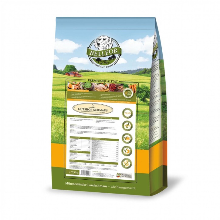Bellfor Gutshof Schmaus 2,5 kg oder 7,5 kg (SPARTIPP: unsere Staffelpreise)
