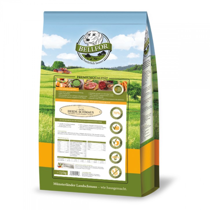 Bellfor Heide Schmaus 2,5 kg oder 7,5 kg (SPARTIPP: unsere Staffelpreise)