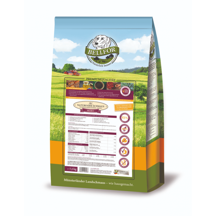 Bellfor Naturfarm Schmaus Mini 2,5 kg oder 7,5 kg (SPARTIPP: unsere Staffelpreise)