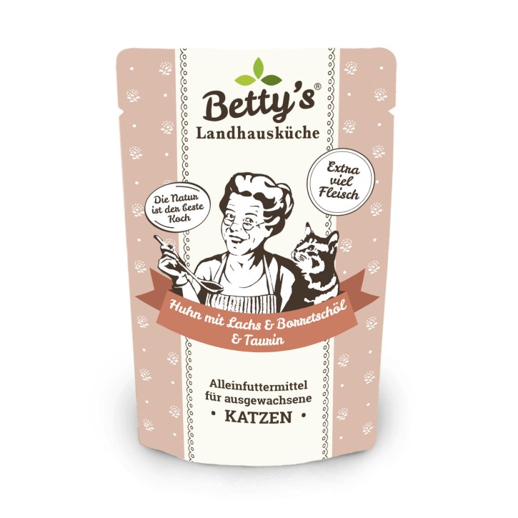 Bettys Landhausküche Cat Huhn & Lachs 100 g