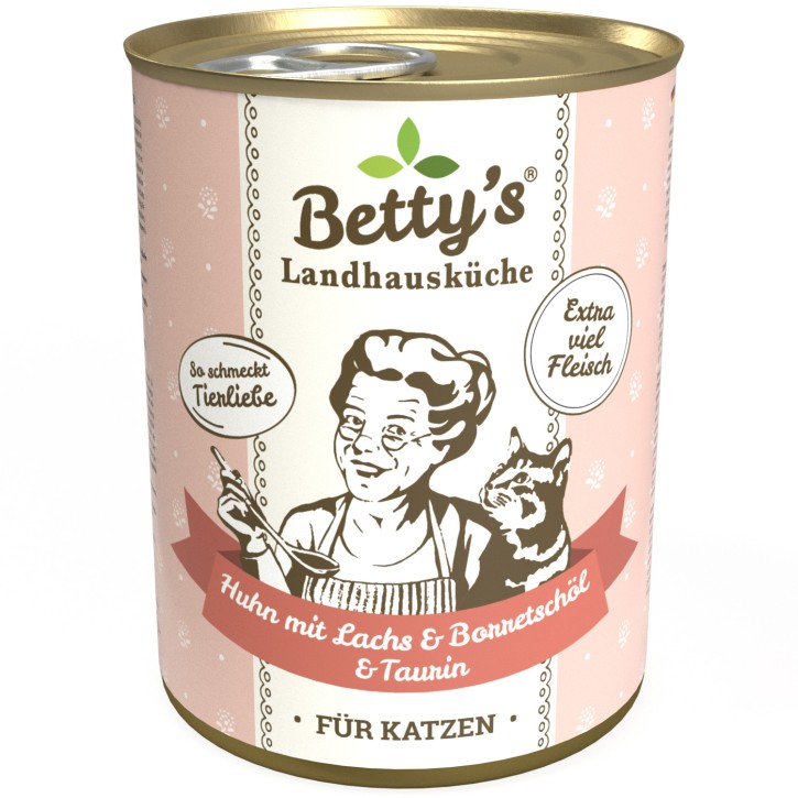 Bettys Landhausküche Cat Huhn & Lachs 200 g oder 400g