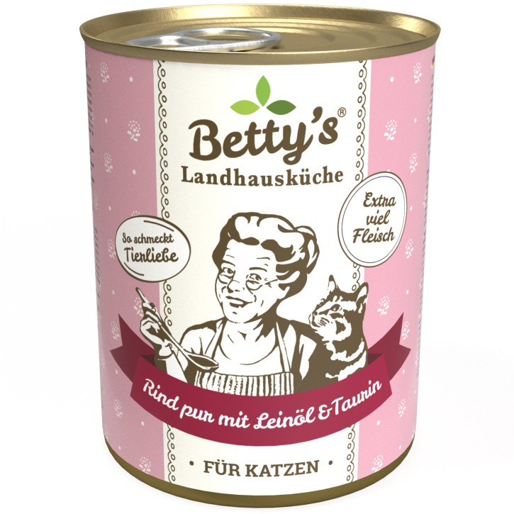 Bettys Landhausküche Cat Rind pur 200 g oder 400g