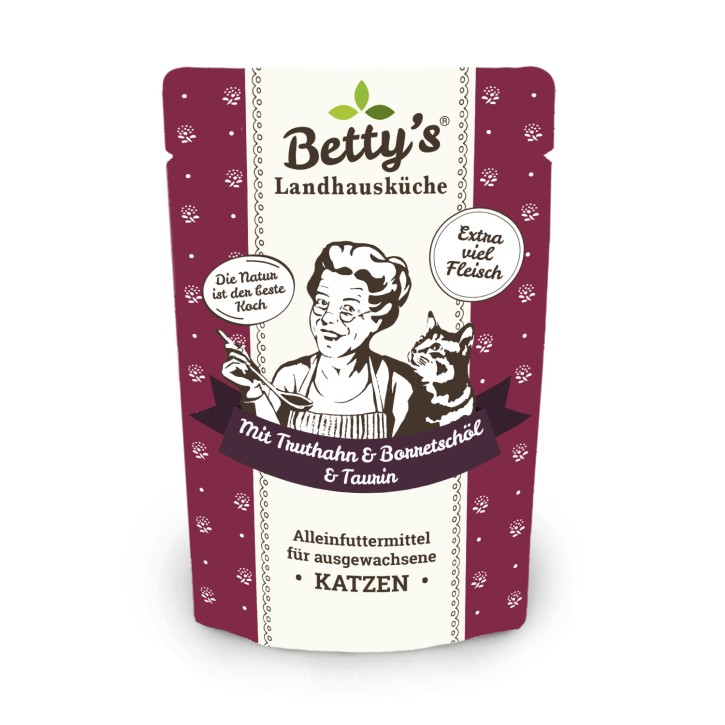 Bettys Landhausküche Cat Truthahn 100 g