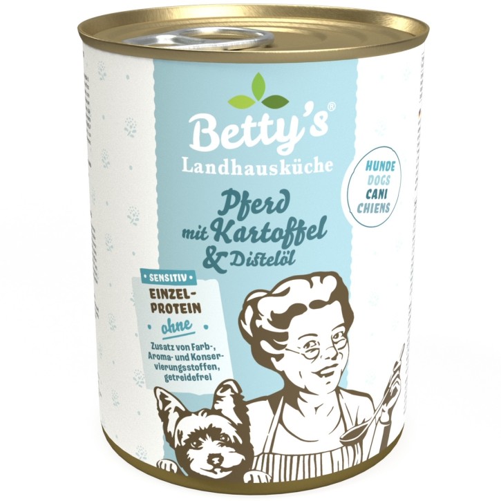 Bettys Landhausküche Pferd & Kartoffel 6 x 400 g