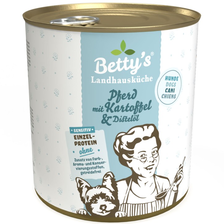 Bettys Landhausküche Pferd & Kartoffel 200 g, 400 g oder 800 g