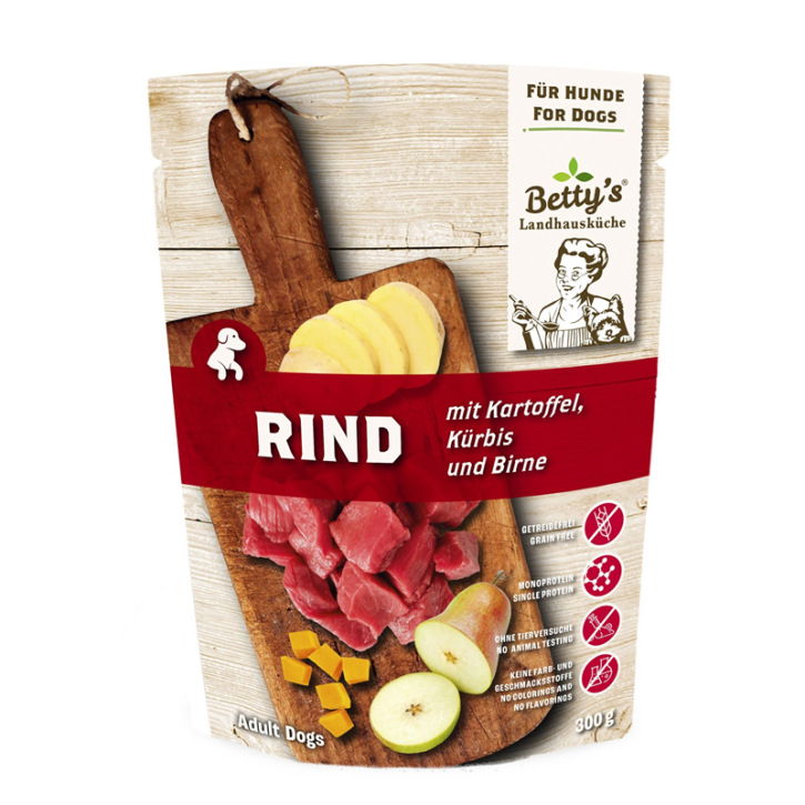 Bettys Landhausküche Rind & Kartoffel 125 g oder 300 g