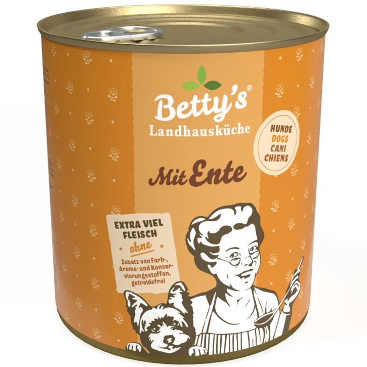 Bettys Landhausküche mit Ente 200 g, 400 g oder 800 g