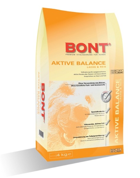BONT Active Balance mit Lachs und Reis 4 kg oder 15 kg