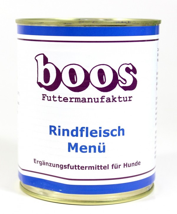 Boos Rindfleisch Menü 6 x 800 g