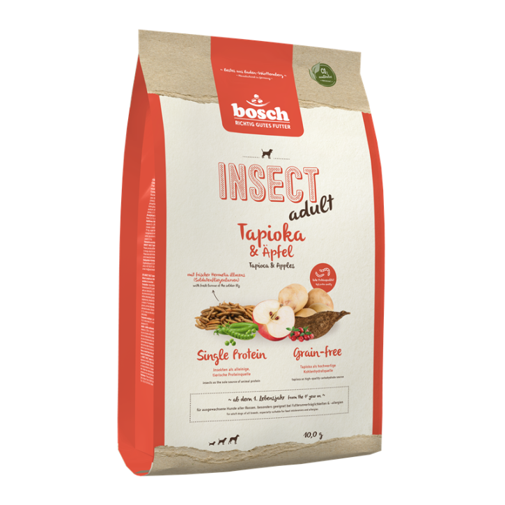 Bosch Dog Insect Adult Tapioka & Äpfel 10 kg