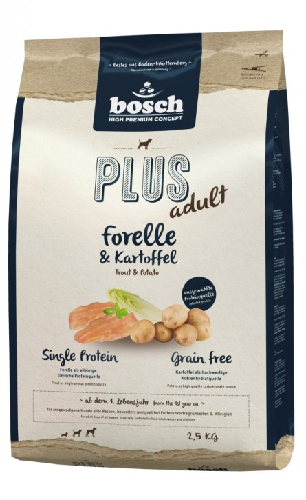 Bosch Plus Adult Forelle & Kartoffel 2,5 kg