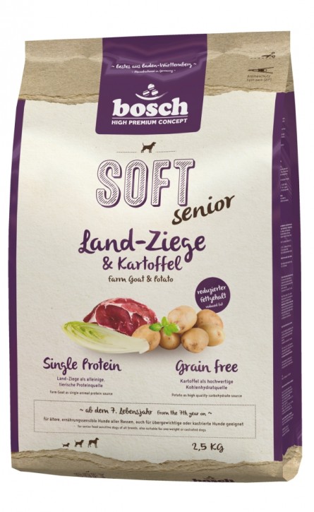 Bosch Soft Senior Land-Ziege & Kartoffel 2,5 kg
