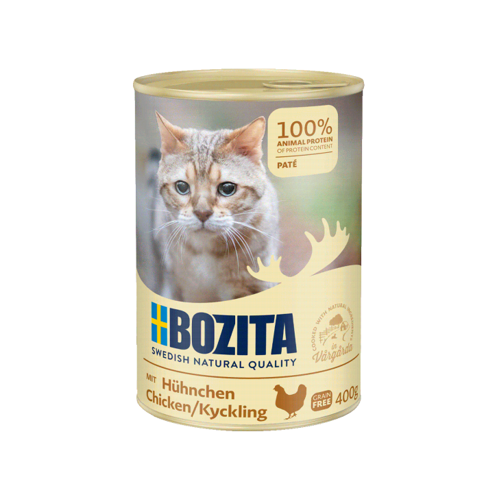 Bozita Cat Pate mit Hühnchen 6 x 400 g