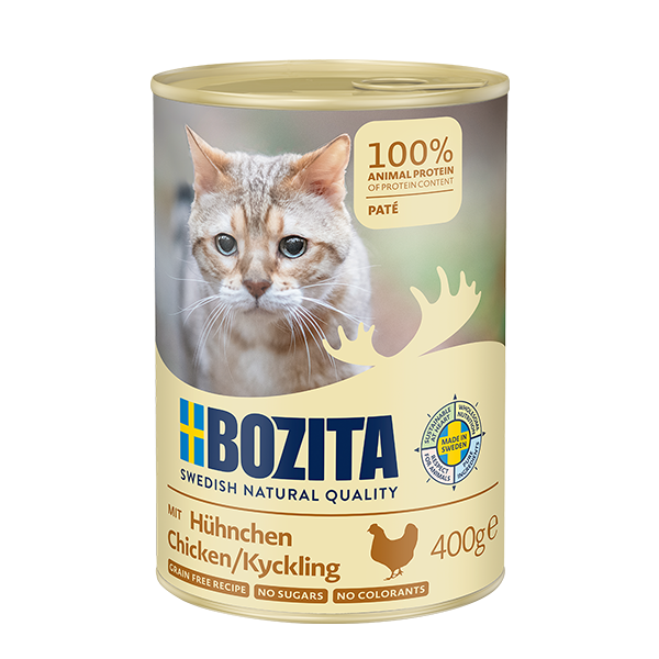Bozita Cat Pate mit Hühnchen 6 x 400 g