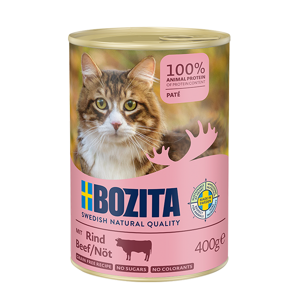 Bozita Cat Pate mit Rind 6 x 400 g