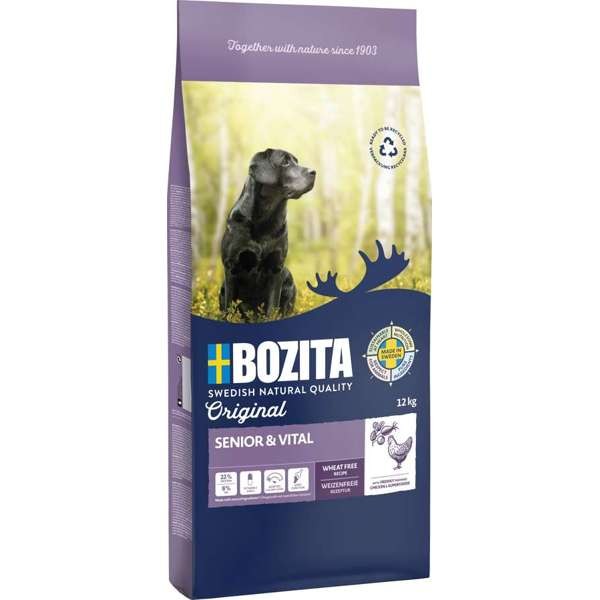 Bozita Dog Original Senior 3 kg oder 12 kg (SPARTIPP: unsere Staffelpreise)