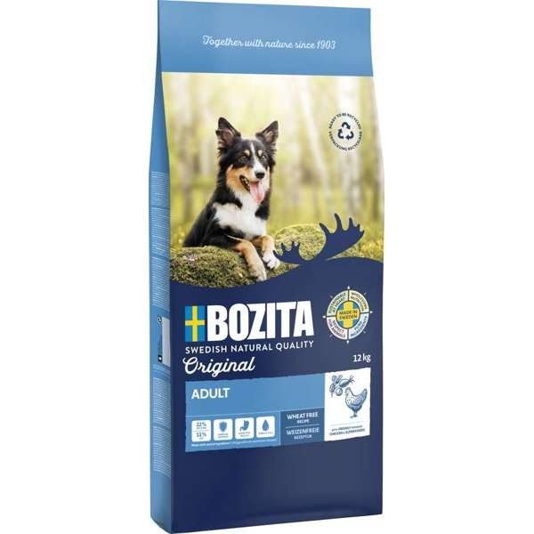 Bozita Dog Original Adult mit Huhn 3 g oder 12 kg (SPARTIPP: unsere Staffelpreise)