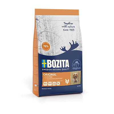 Bozita Dog Original Getreidefrei 3,2 kg oder 12 kg (SPARTIPP: unsere Staffelpreise)