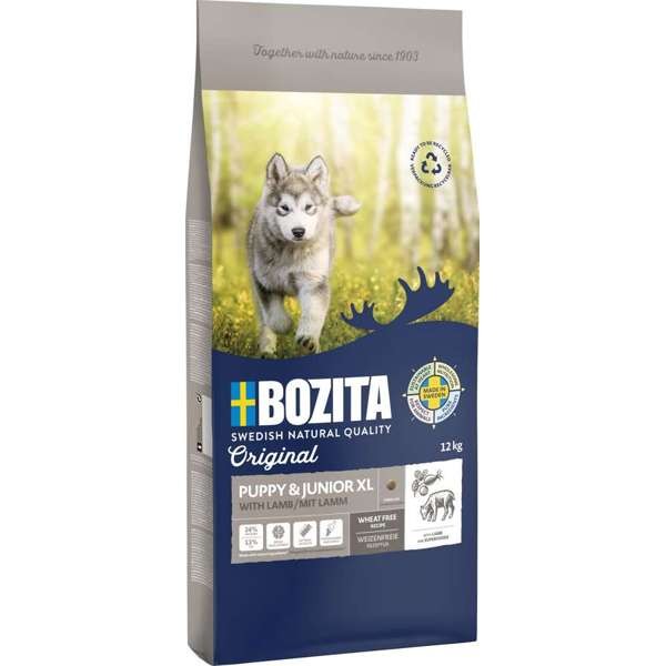 Bozita Dog Original Puppy & Junior XL 3 kg oder 12 kg (SPARTIPP: unsere Staffelpreise)