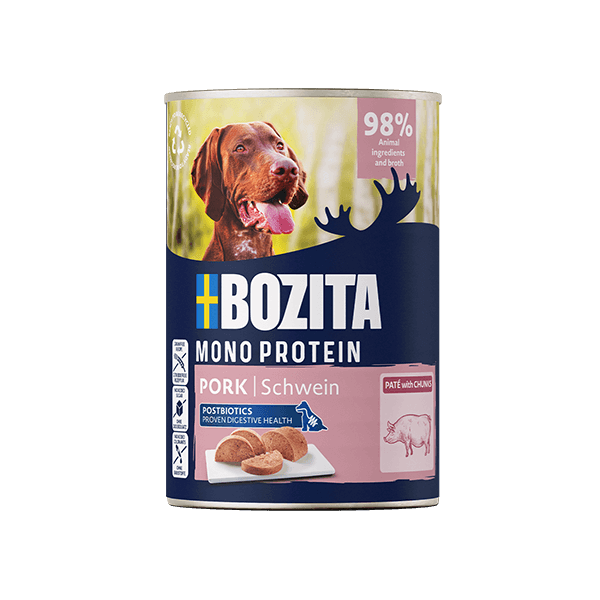Bozita Dog Paté Schwein 6 x 400 g