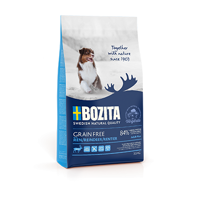 Bozita Dog Rentier Grain Free 3,5 kg oder 12,5 kg (SPARTIPP: unsere Staffelpreise)
