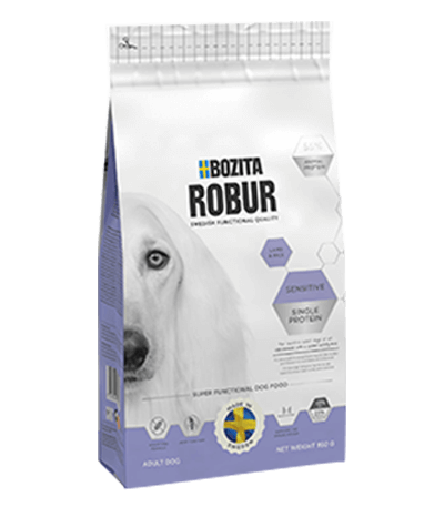 Bozita Dog Robur Sensitive Single Protein Lamm 3 kg oder 12,5 kg (SPARTIPP: unsere Staffelpreise)