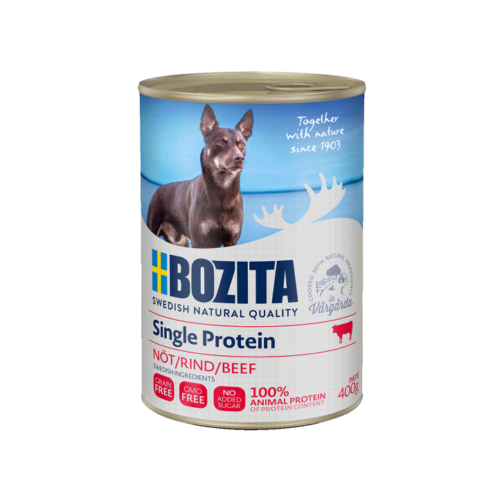 Bozita Dog Single Protein mit Rind 6 x 400 g