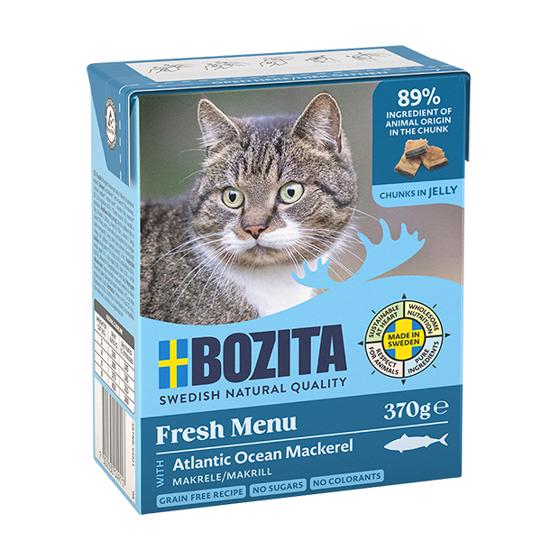 Bozita Häppchen in Gelee mit Makrele 6 x 370 g